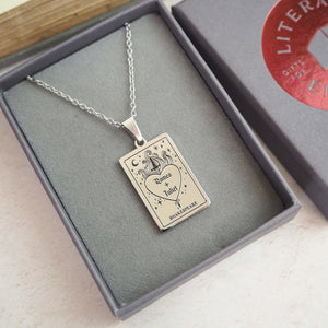 Shakespeare's Romeo and Juliet Book Necklace