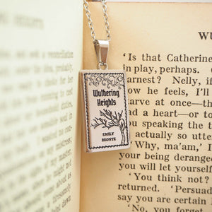 Wuthering Heights Book Necklace