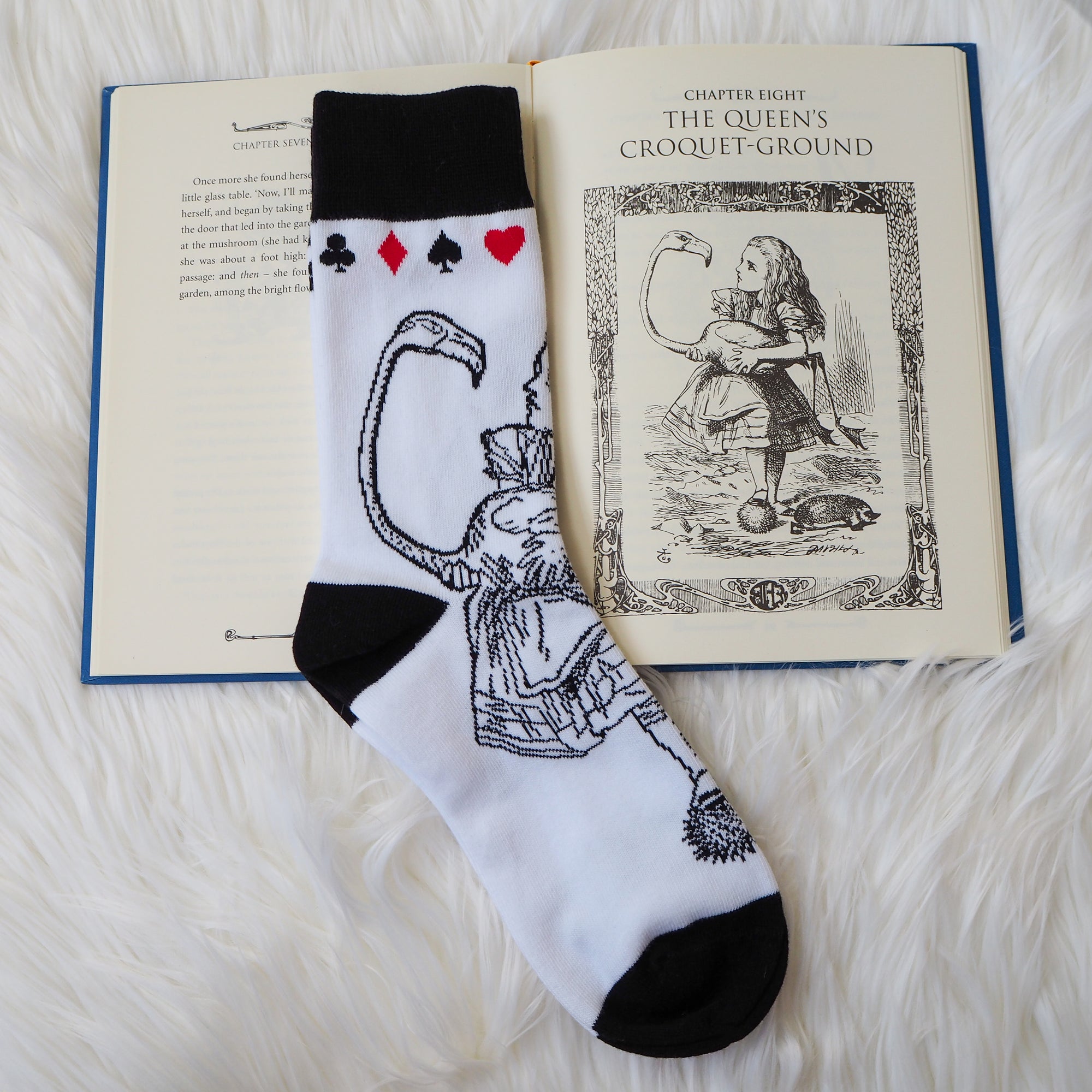 Alice in Wonderland Socks - Literary Emporium 