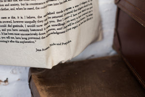 Pride And Prejudice Cotton Tote Bag - Literary Emporium 