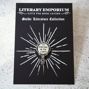 The Picture of Dorian Gray Enamel Pin - Gothic Literature Collection - Literary Emporium 