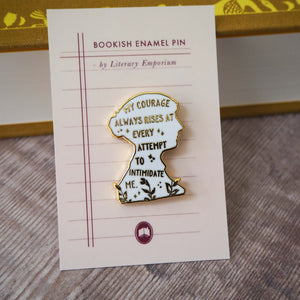 Pride & Prejudice Enamel Pin - Jane Austen - Literary Emporium