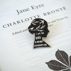 Jane Eyre Enamel Pin - Gothic Literature Collection - Literary Emporium 