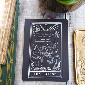 Romeo and Juliet Tarot Card Mini Print - The Lovers - Shakespeare Tarot Collection - Literary Emporium 