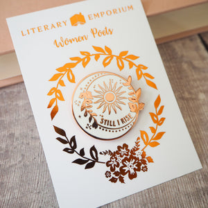 Dr Maya Angelou™ Enamel Pin- Women Poets Collection