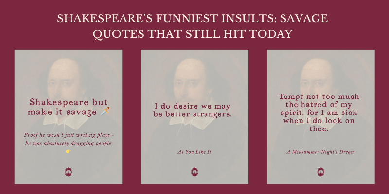 Shakespeare’s Funniest Insults: Savage Quotes That Still Hit Today