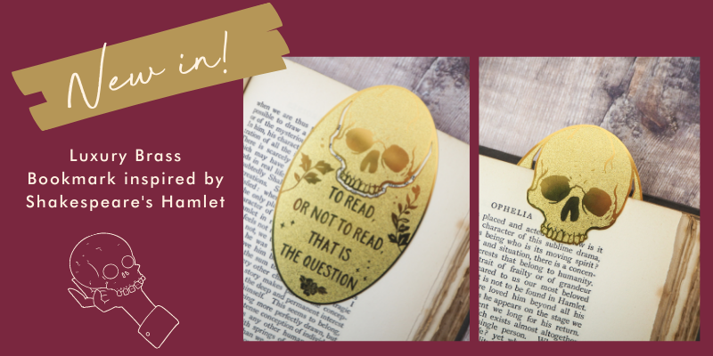 Introducing the newest addtion to our Brass Bookmark range!