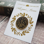 Beatrice Much Ado About Nothing Enamel Pin - Shakespeare's Heroines Collection