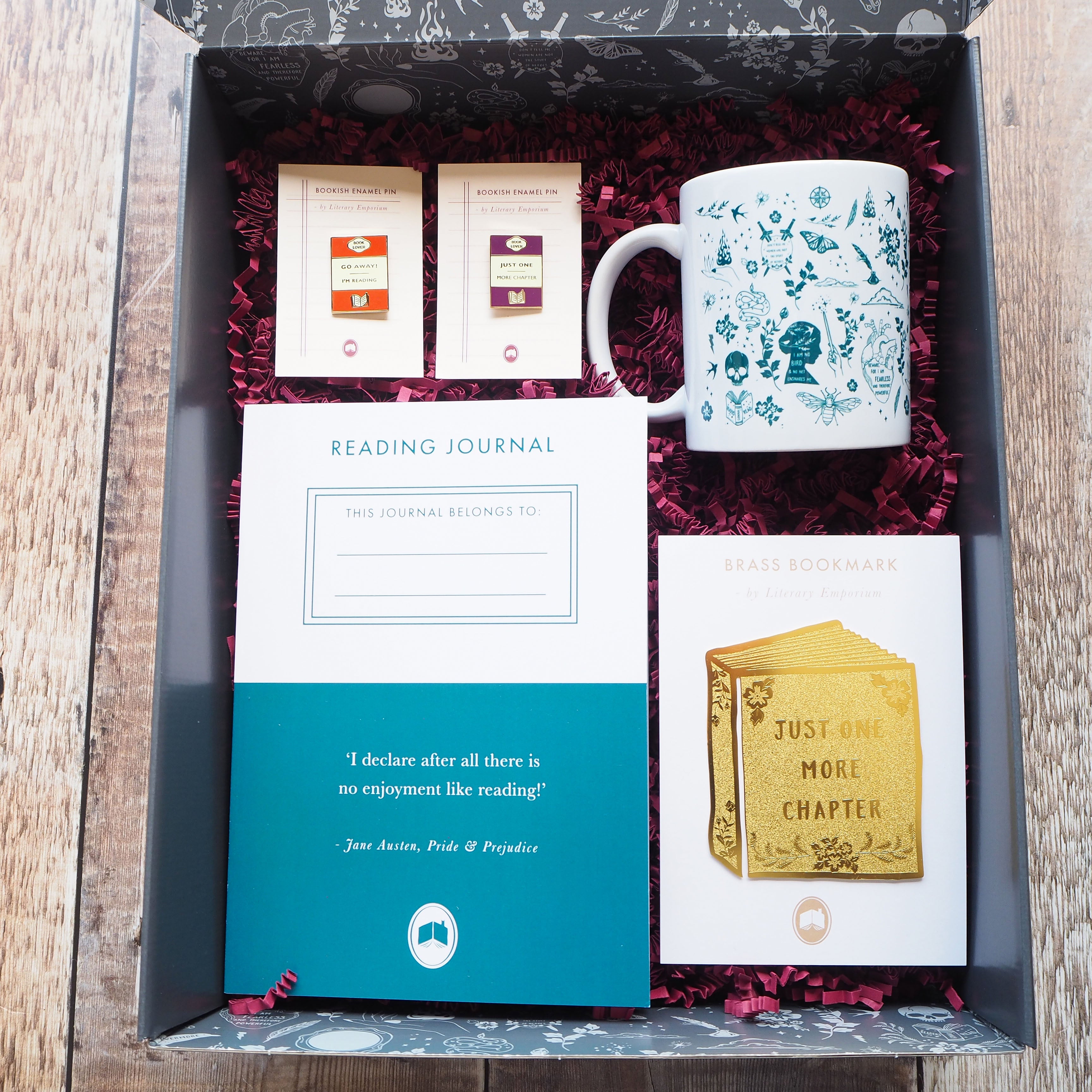 Book Lover Gift Set - Bookish Hamper Gift Box