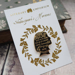 Cleopatra Enamel Pin - Shakespeare's Heroines Collection