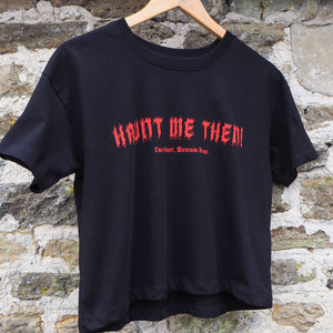 Cropped 'Haunt Me Then!' Wuthering Heights T-shirt