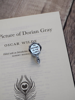 Dorian Gray Enamel Pin Badge