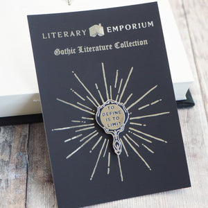 Dorian Gray Enamel Pin Badge