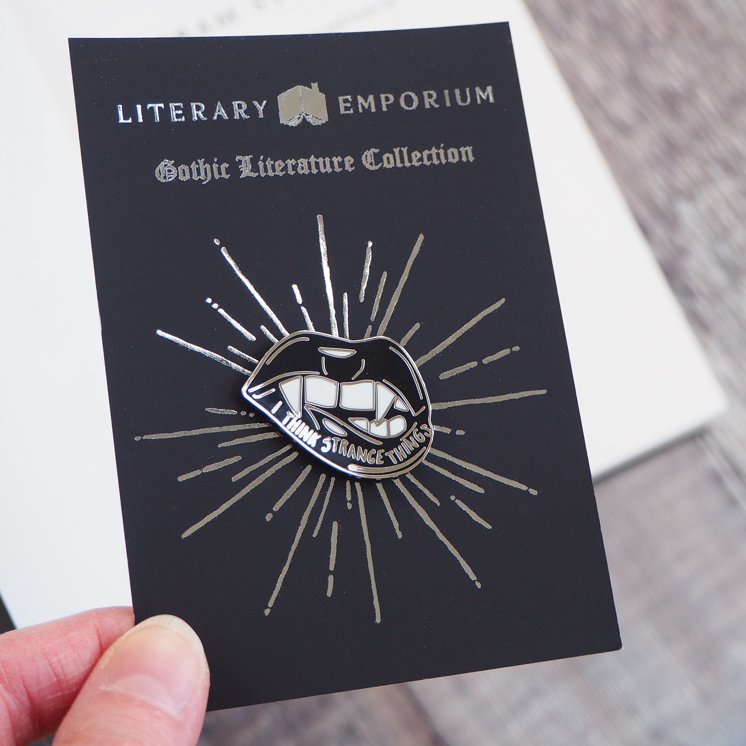 Dracula Enamel Pin Badge