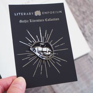 Dracula Enamel Pin Badge