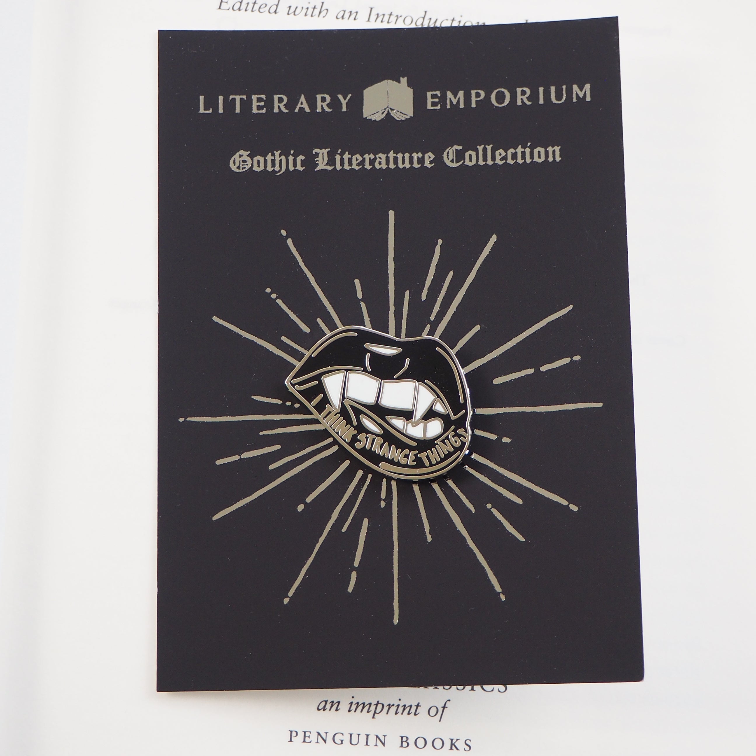 Dracula Enamel Pin Badge