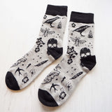 Gothic Literature Socks - Gift for Book Lovers