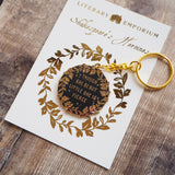 Hermia 'Little But Fierce' Keyring - Shakespeare's Heroines Collection