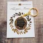 Hermia 'Little But Fierce' Keyring - Shakespeare's Heroines Collection