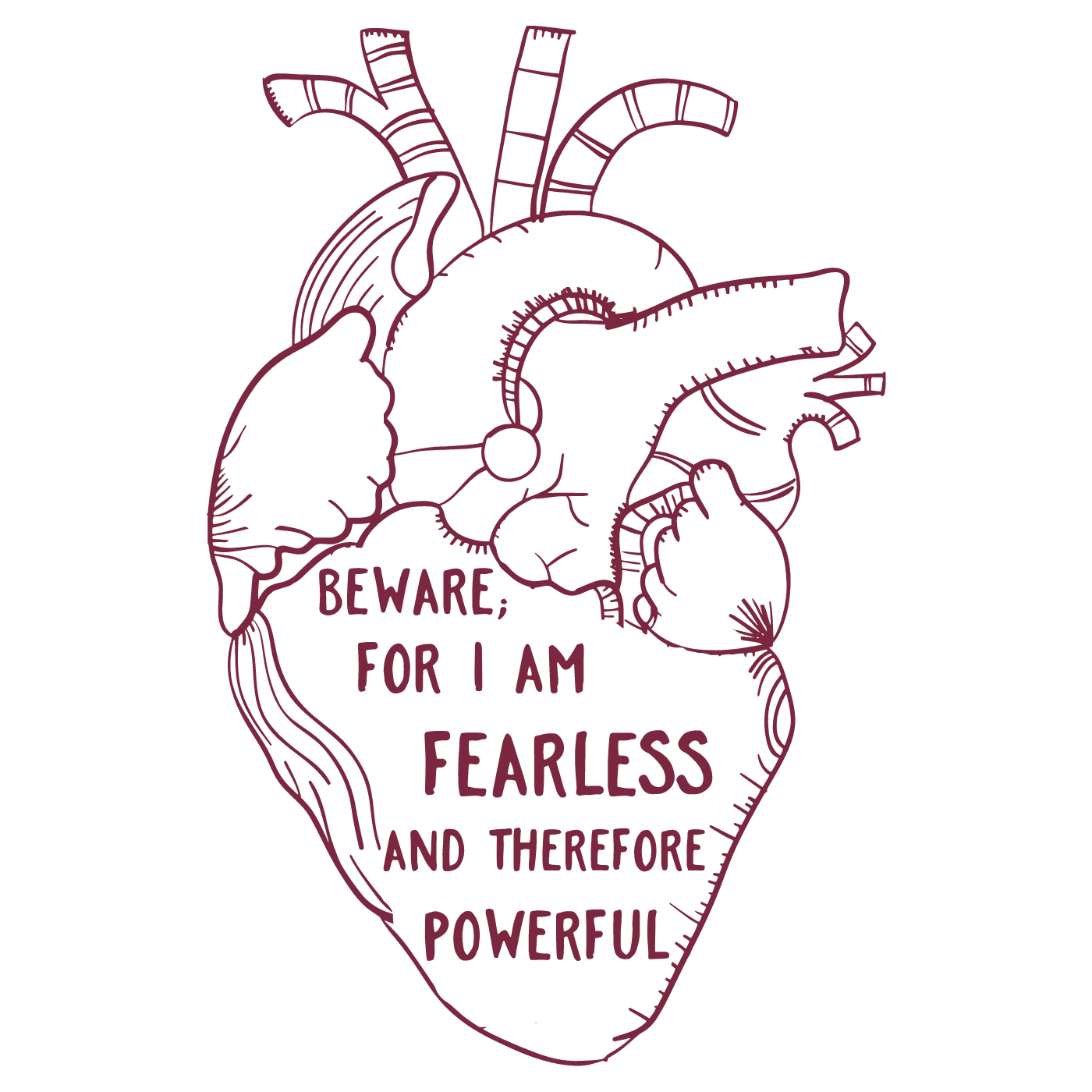 Frankenstein Anatomical Heart