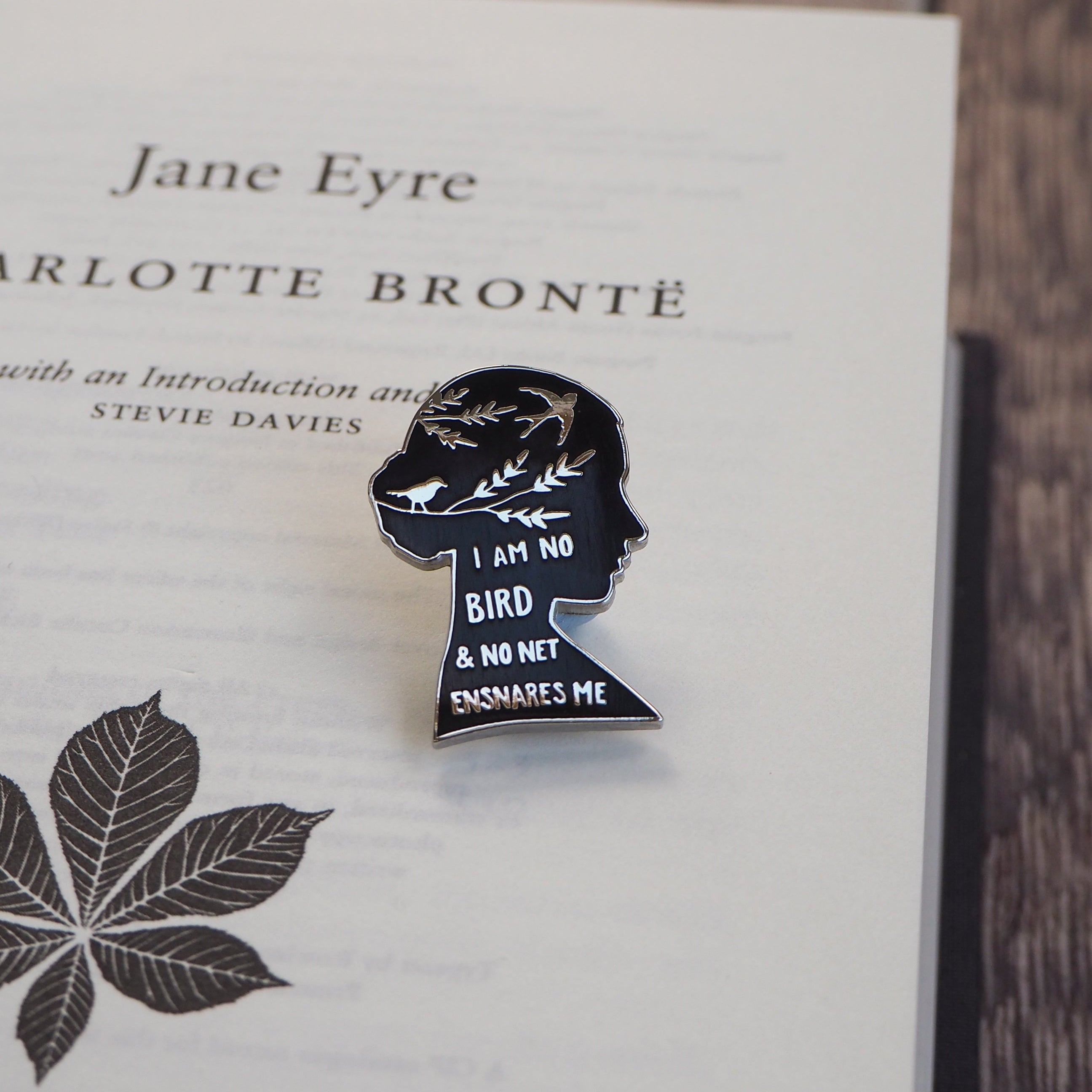 Jane Eyre Enamel Pin Badge