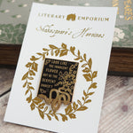 Lady Macbeth Enamel Pin - Shakespeare's Heroines Collection
