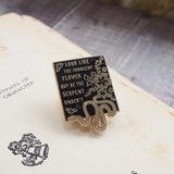 Lady Macbeth Enamel Pin - Shakespeare's Heroines Collection