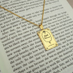 Little Women Book Necklace