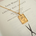 Little Women Book Necklace