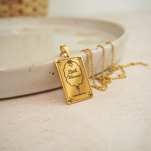 Little Women Book Necklace