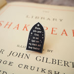 Macbeth ‘Stars, Hide Your Fires’ Enamel Pin - Shakespeare’s Tragedies Collection