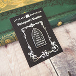 Macbeth ‘Stars, Hide Your Fires’ Enamel Pin - Shakespeare’s Tragedies Collection