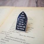 Macbeth ‘Stars, Hide Your Fires’ Enamel Pin - Shakespeare’s Tragedies Collection