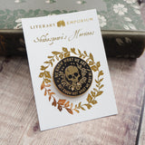 Ophelia Enamel Pin - Shakespeare's Heroines Collection