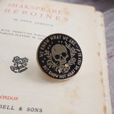 Ophelia Enamel Pin - Shakespeare's Heroines Collection