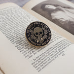 Ophelia Enamel Pin - Shakespeare's Heroines Collection