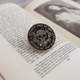 Ophelia Enamel Pin - Shakespeare's Heroines Collection