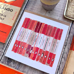 Orange Penguin Classics Book Greetings Card