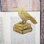Raven Brass Bookmark