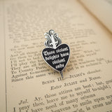 Romeo & Juliet Enamel Pin - Shakespeare's Tragedies Collection