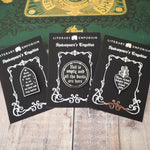 Shakespeare’s Tragedies Enamel Pin Set - Set of Three