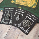 Shakespeare’s Tragedies Enamel Pin Set - Set of Three