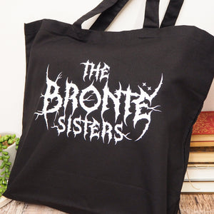 The Brontë Sisters Metal Band Tote Bag