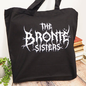 The Brontë Sisters Metal Band Tote Bag