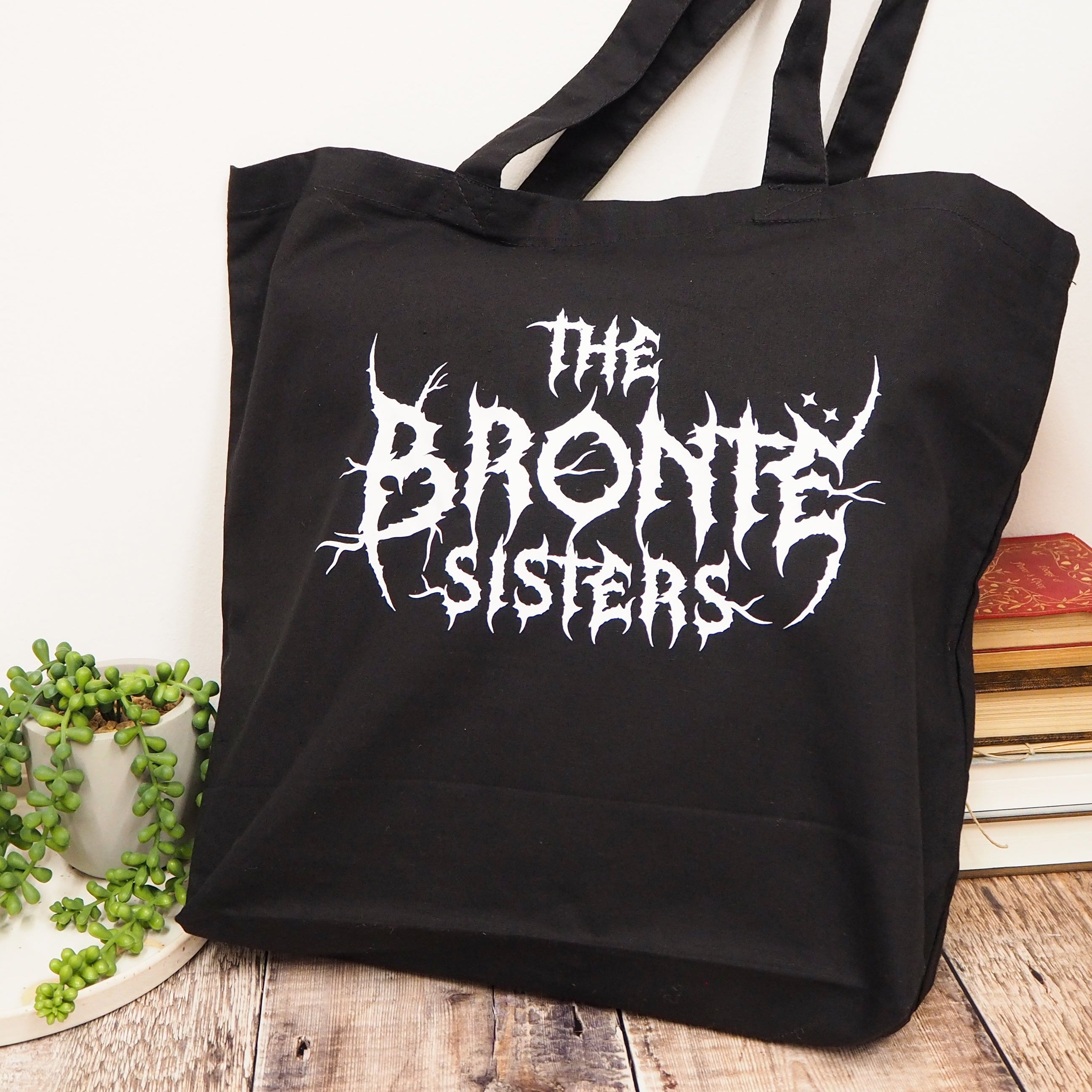 The Brontë Sisters Metal Band Tote Bag