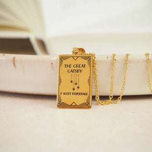 The Great Gatsby Book Necklace