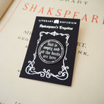 The Tempest Enamel Pin - Shakespeare's Tragedies Collection