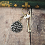The Tempest ‘Hell Is Empty’ Keyring - Shakespeare’s Tragedies Collection