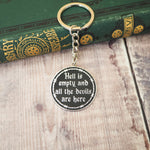 The Tempest ‘Hell Is Empty’ Keyring - Shakespeare’s Tragedies Collection