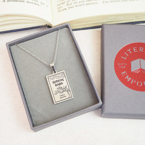 Wuthering Heights Book Necklace